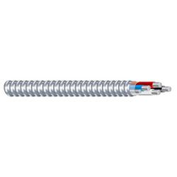 250 ft. 10 ga 3-Conductor Solid Copper MC Cable in Aluminum Interlocked Armor