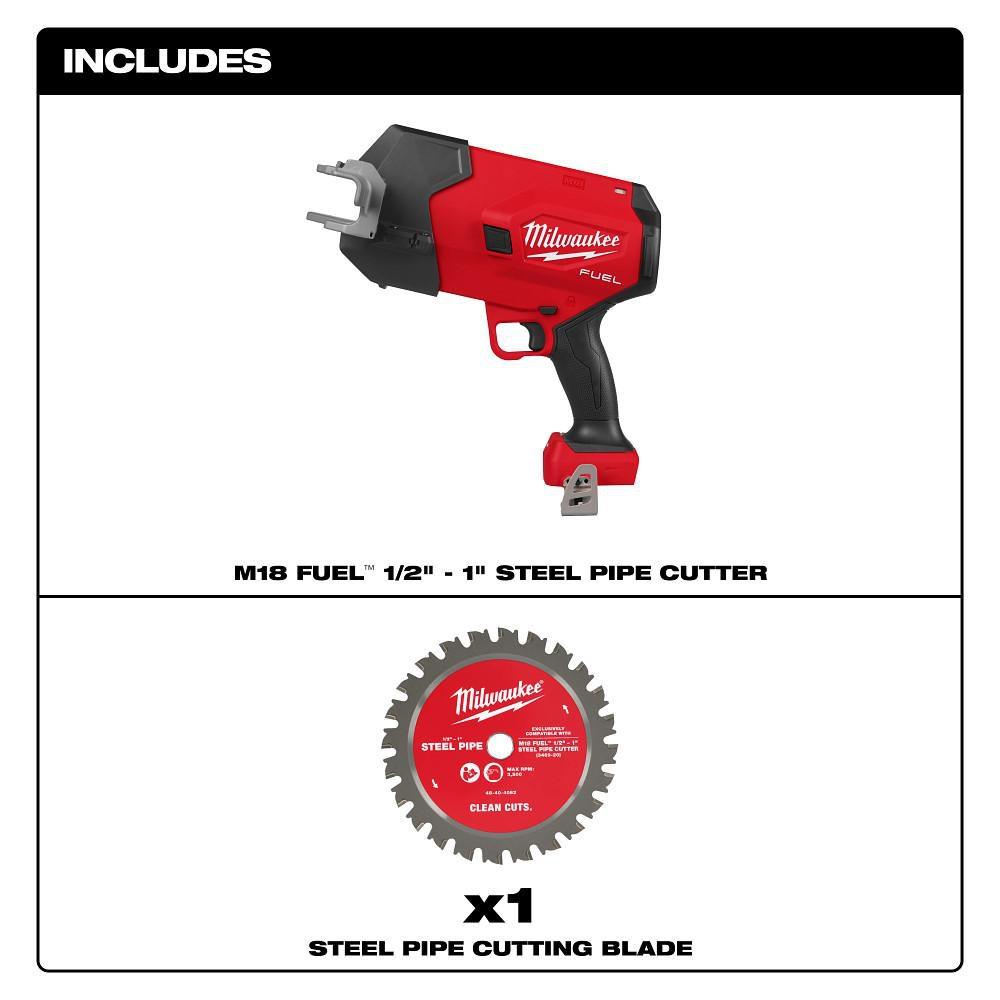 M18 FUEL 1/2-1 STEEL PIPE CUTTER 