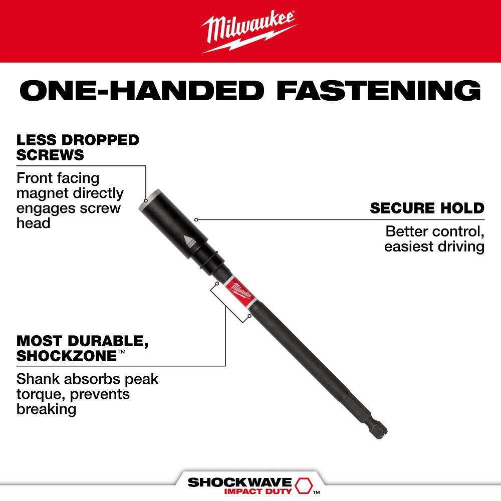 SHOCKWAVE IMPACT DUTY 6 SCREW HOLDING BIT HOLDER 