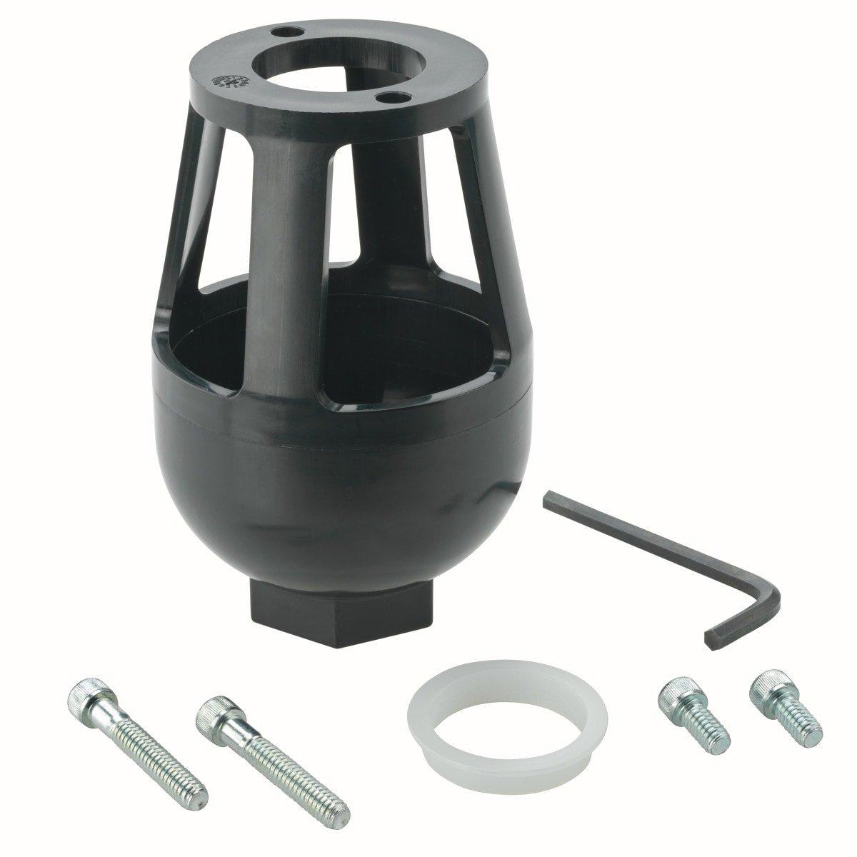 plastic air gap for 1 to 1-1/2 in 009/909 1 to 1 1/2 in 009m2 1 1/4 to 2 in 995 and 3/4 to 1 in 919 series 