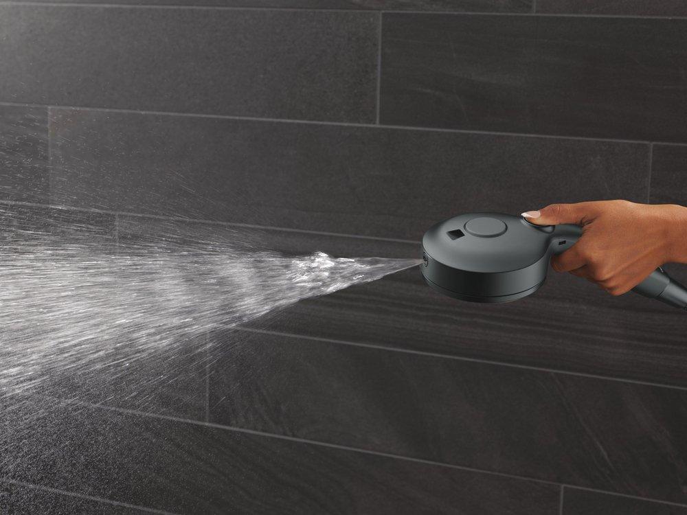 Multi Function Hand Shower in Matte Black 