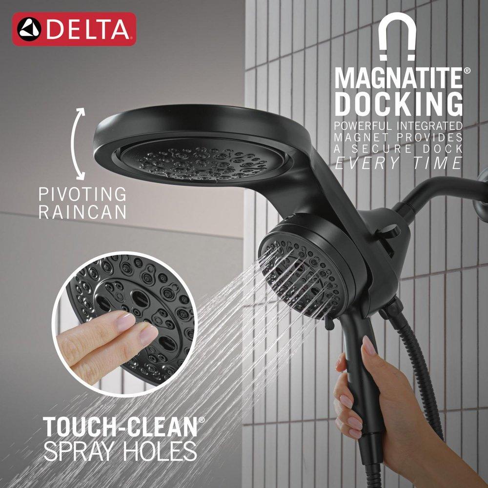 Multi Function Hand Shower in Matte Black 