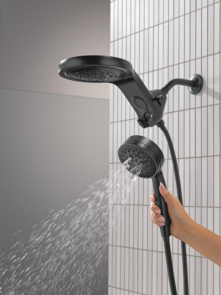 Multi Function Hand Shower in Matte Black 