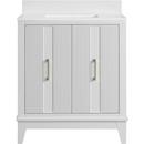 Fenwick 30" Free Standing Single Basin Vanity Set with Cabinet and Engineered Stone Vanity Top 