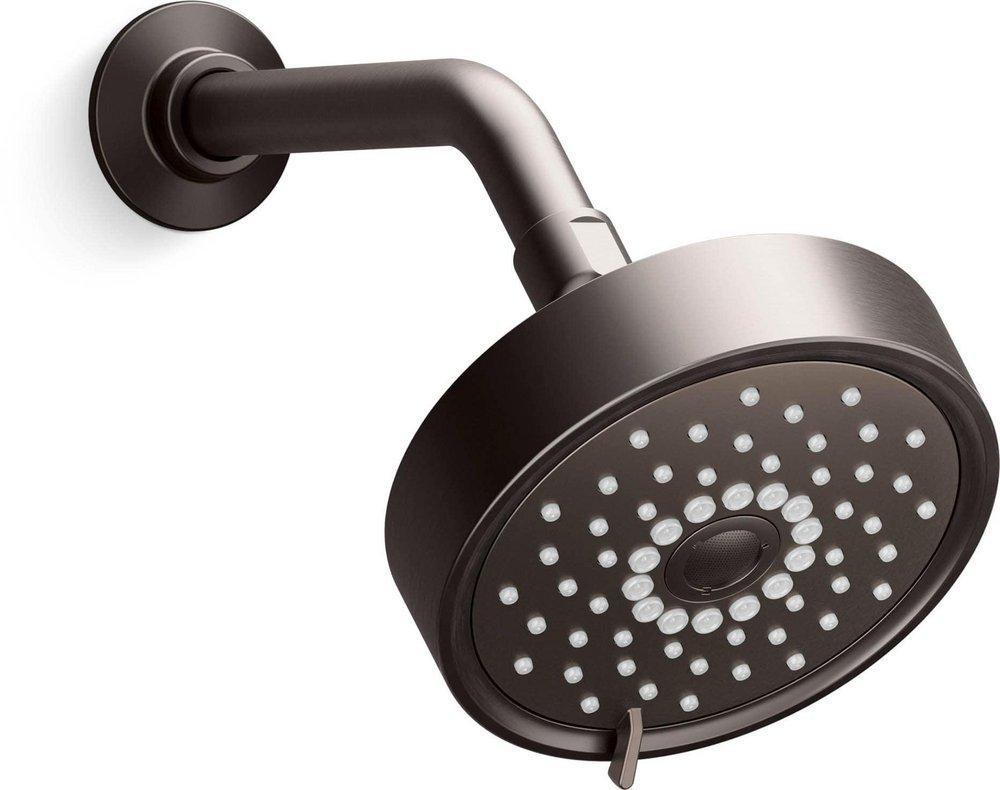 Multi Function Showerhead in Vibrant Brushed Graphite 