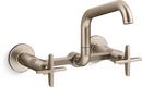 KOHLER Vibrant&reg; Brushed Bronze BILLET WM BRIDGE - CROSS HDL SQUARE 