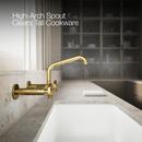 KOHLER Vibrant Brushed Moderne Brass BILLET WM BRIDGE - CIRCLE HDL SQUARE 