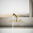KOHLER Vibrant Brushed Moderne Brass BILLET WM BRIDGE - CIRCLE HDL SQUARE 