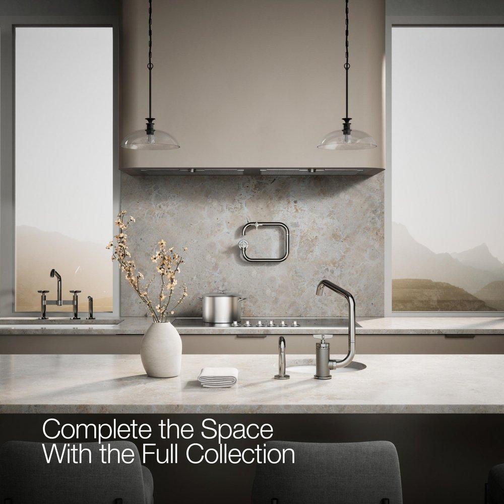 KOHLER Vibrant Titanium BILLET SWING - CROSS HDL SQUARE 