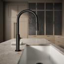 KOHLER Matte Black BILLET PULL-DOWN - CROSS HANDLE 