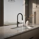 KOHLER Matte Black BILLET PULL-DOWN - CROSS HANDLE 