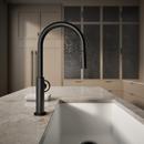 KOHLER Matte Black BILLET PULL-DOWN - CIRCLE HANDLE 