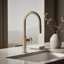 KOHLER Vibrant Brushed Bronze BILLET PULL-DOWN - CIRCLE HANDLE 