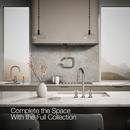 KOHLER Vibrant Stainless BILLET WIDESPREAD PD - CROSS 