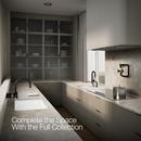 KOHLER Matte Black with Brushed Moderne Brass BILLET WM BRIDGE - CROSS HANDLE 