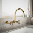 KOHLER Vibrant Brushed Moderne Brass BILLET WM BRIDGE - CIRCLE HANDLE 