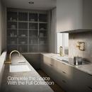 KOHLER Vibrant Brushed Moderne Brass BILLET WM BRIDGE - CIRCLE HANDLE 