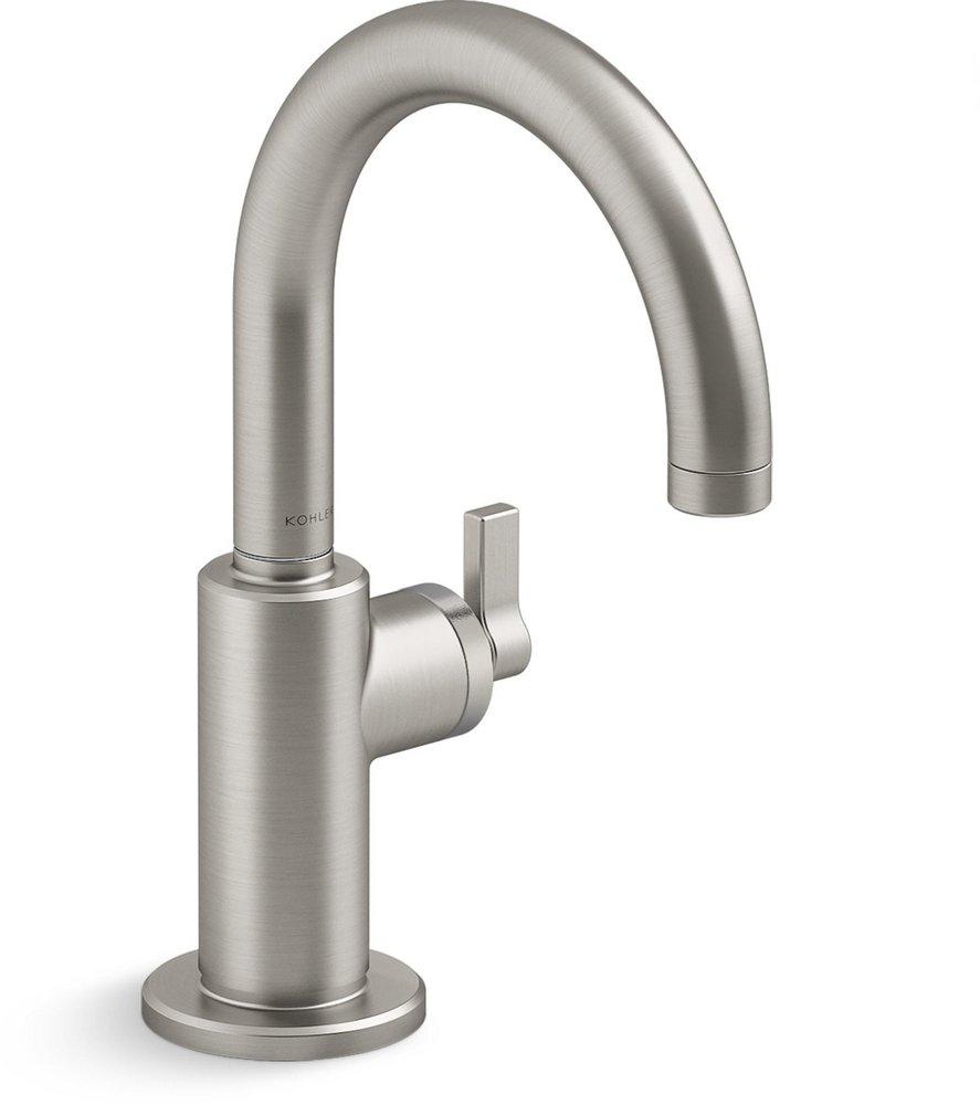 KOHLER Vibrant&reg; Stainless Single Handle Lever Water Filter Faucet 