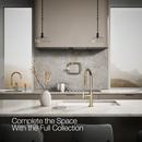 KOHLER Vibrant French Gold BILLET WM POT FILLER - CROSS HANDLE 