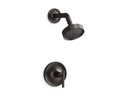 Single Handle Shower Faucet in Vibrant Brushed Graphite (Trim Only)