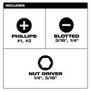 2PC 11-IN-1 MULTI-BIT SCREWDRIVER AND 6-IN-1 STUBBY MULTI-BIT SCREWDRIVER 