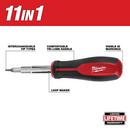 2PC 11-IN-1 MULTI-BIT SCREWDRIVER AND 6-IN-1 STUBBY MULTI-BIT SCREWDRIVER 