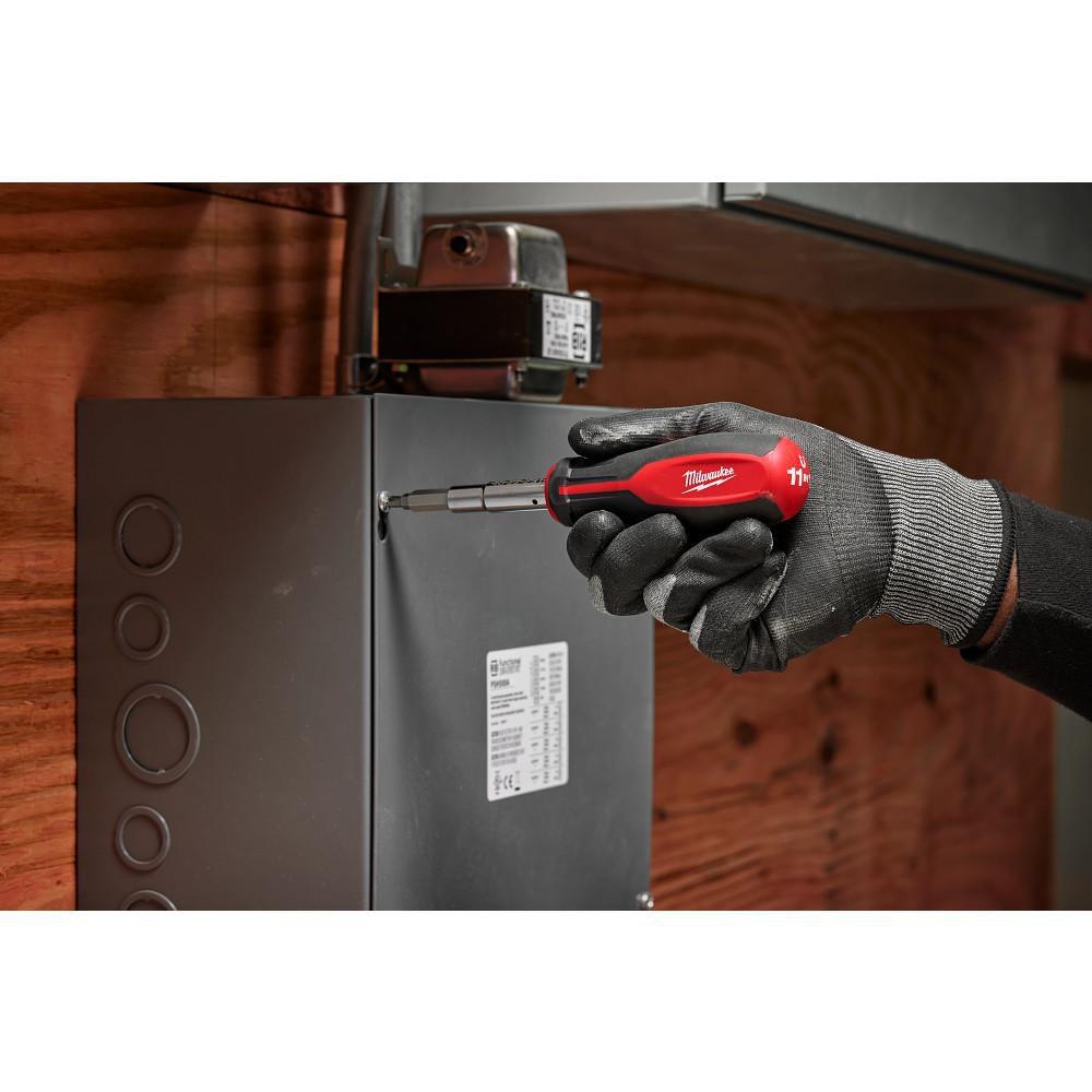 2PC 11-IN-1 MULTI-BIT SCREWDRIVER AND 6-IN-1 STUBBY MULTI-BIT SCREWDRIVER 