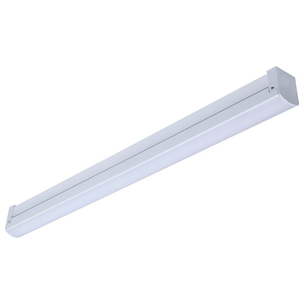20W 2' Strip Light Flush Mount Ceiling Fixture in White 