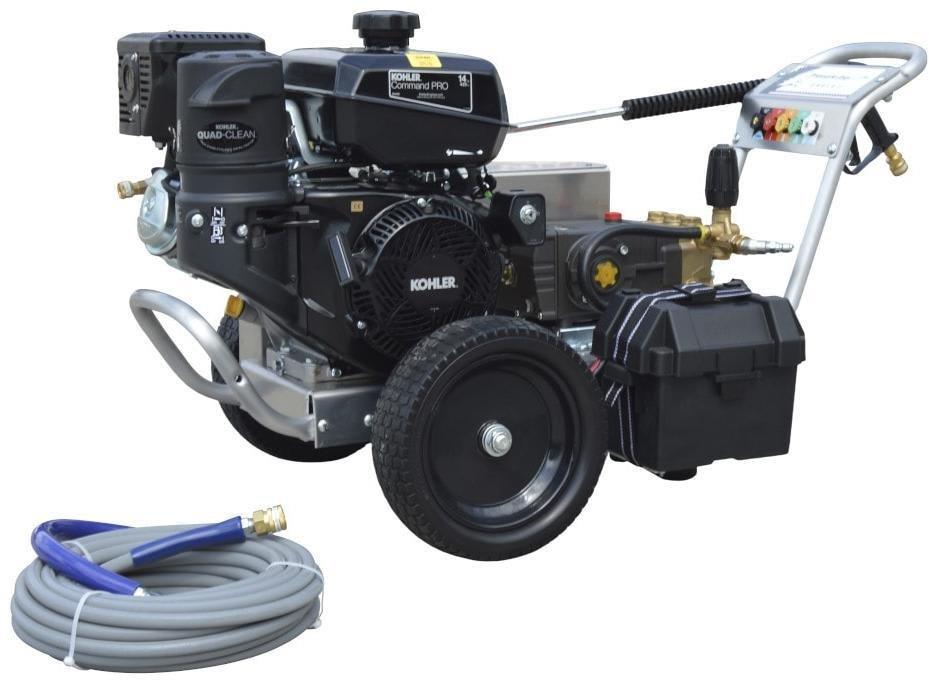 60 in. 4060 PSI Aluminum Extension Lance with Quick Connects and Wand Saver (302&deg;F) 