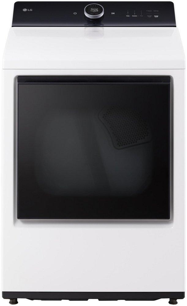 7.3 CU.FT. ULTRA LARGE HIGH EFFICIENCY GAS TURBOSTEAM LG EASYLOAD DOOR WI-FI CONNECTIVITY WHITE 