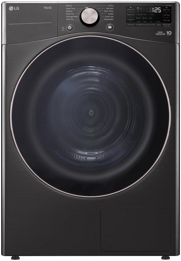 7.4 CU.FT. ULTRA LARGE CAPACITY HEAT PUMP VENTLESS DRYER WI-FI CONNECTIVITY BLACK STEEL 