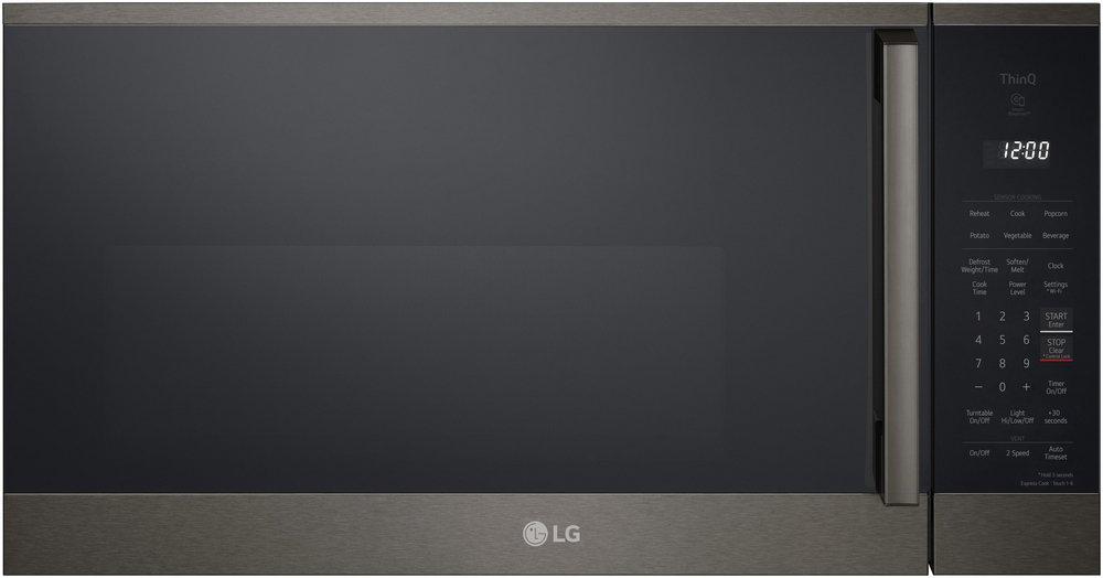 1.8 CU.FT. OTR 300 CFM SENSOR THINQ EASYCLEAN BLACK STAINLESS STEEL - NEW HANDLE 