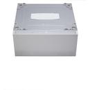 1.0 CU. FT. LG SIDEKICK PEDESTAL WASHER BRUSHED PLATINUM STEEL