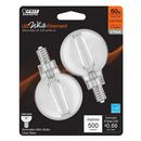 5.5W G16.5 LED 2700K Light Bulb (Pack of 2) 