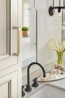 Amerock Golden Champagne 5-1/16 in. Center-to-Center Drawer Pull 