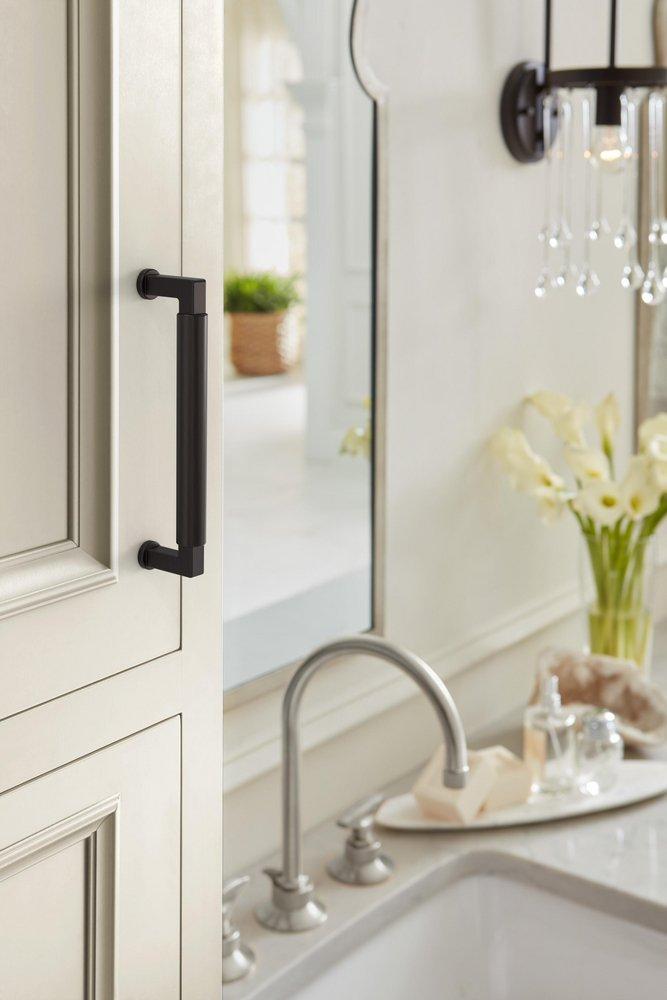 Amerock Oil Rubbed Bronze 5-1/16 in. Center-to-Center Drawer Pull 