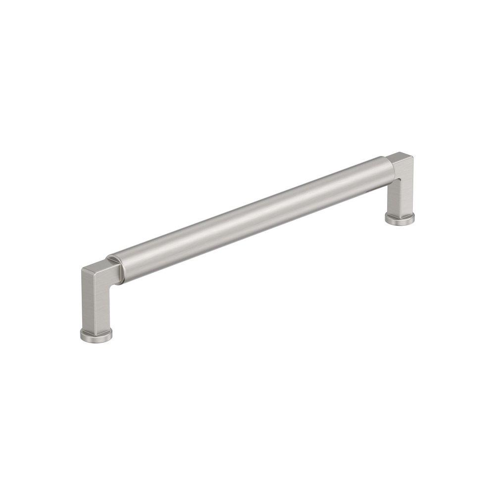 BALON 7-9/16 INCH 192MM CENTER-TO-CENTER SATIN NICKEL CABINET PULL 