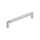 BALON 7-9/16 INCH 192MM CENTER-TO-CENTER SATIN NICKEL CABINET PULL 