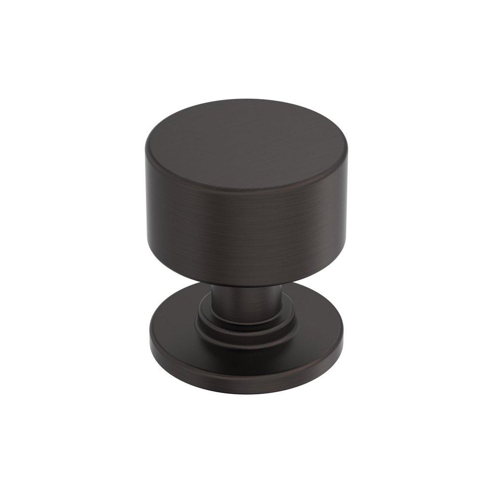 Amerock Oil Rubbed Bronze 1-1/8 in. Round Cabinet Knob 