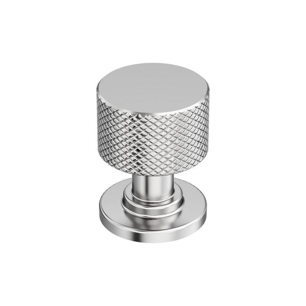 BALATA 1 INCH 25MM DIAMETER POLISHED CHROME CABINET KNOB 