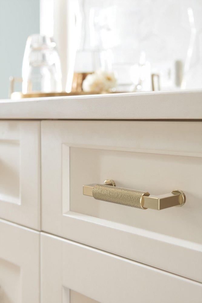 Amerock Golden Champagne 3 in. Center-to-Center Drawer Pull 