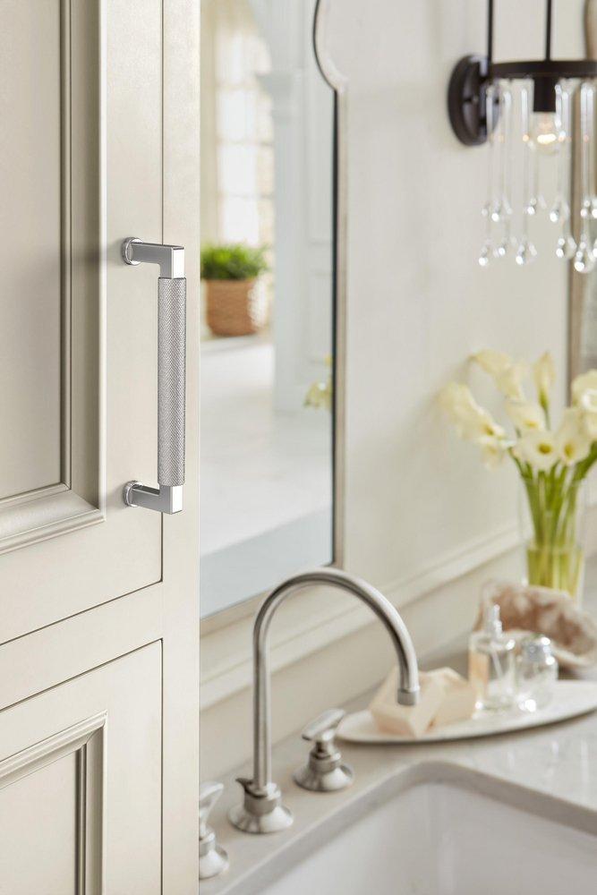 Amerock Polished Chrome 5-1/16 in. Center-to-Center Drawer Pull 