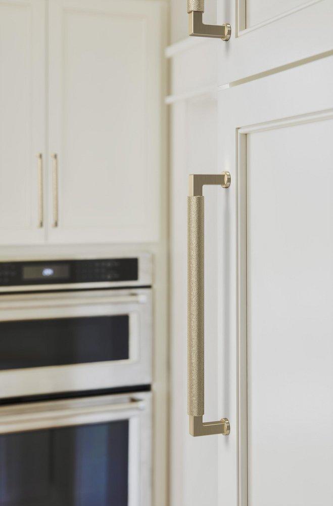 Amerock Golden Champagne 8-13/16 in. Center-to-Center Drawer Pull 