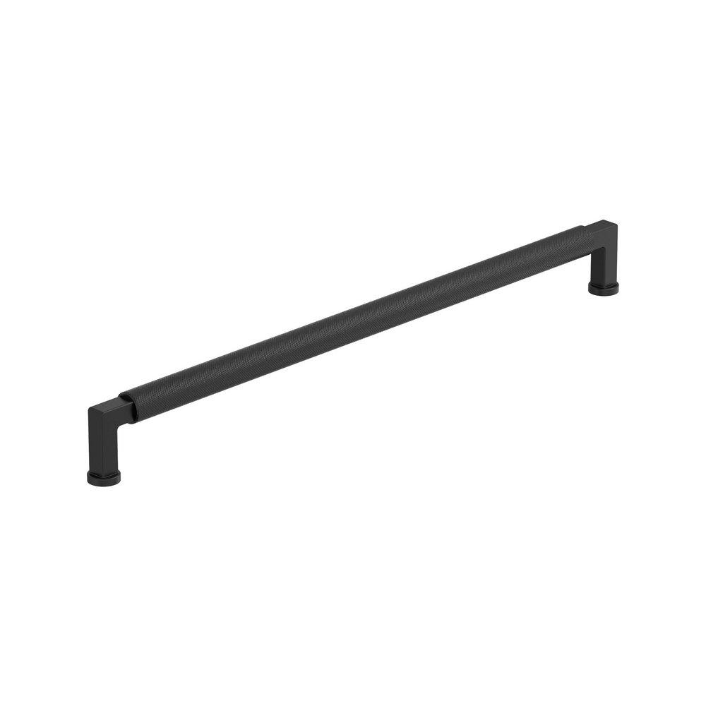 Amerock Matte Black 18 in. Center-to-Center Appliance Pull 