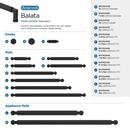 BALATA 1-1/8 INCH 29MM DIAMETER MATTE BLACK CABINET KNOB 