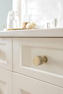 Amerock Golden Champagne 1 in. Round Cabinet Knob 