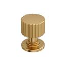 BALLARD 1 INCH 25MM DIAMETER CHAMPAGNE BRONZE CABINET KNOB 
