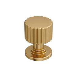 1 in. Round Cabinet Knob in Champagne Bronze