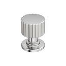 Amerock Polished Nickel 1 in. Round Cabinet Knob 