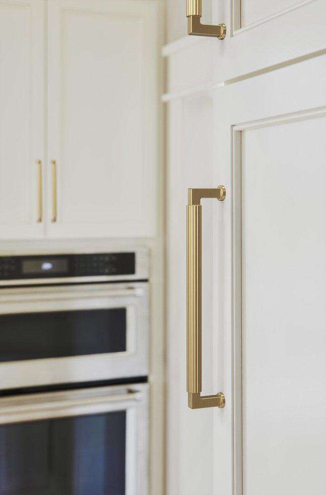 Amerock Champagne Bronze 7-9/16 in. Center-to-Center Drawer Pull 